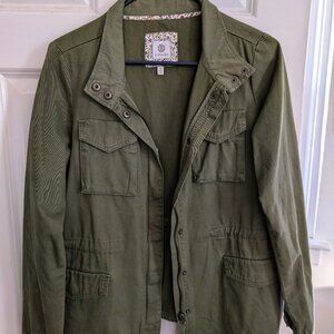 Olive green khaki jacket